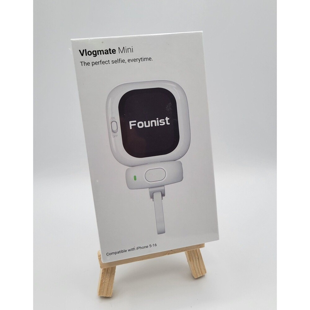 Vlogmate Mini Phone Vlog Selfie Monitor Screen Holder Clip Mount for iPhones